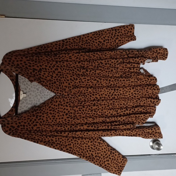 Terra & Sky Tops - Plus-Size Henley Style Top!!!